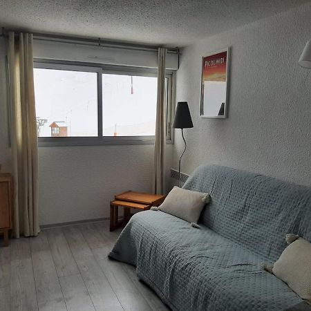 Studio La Mongie Au Pied Des Pistes Parking Couvert Exterior foto