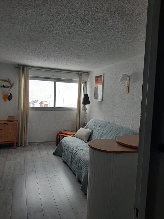 Studio La Mongie Au Pied Des Pistes Parking Couvert Exterior foto