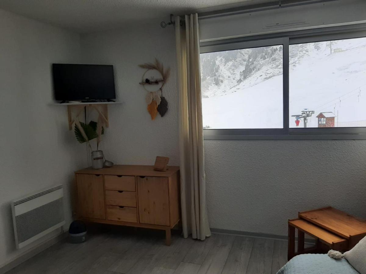 Studio La Mongie Au Pied Des Pistes Parking Couvert Exterior foto